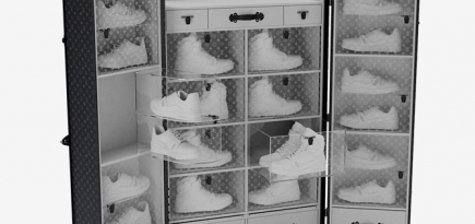 Louis Vuitton предлагает кастомизировать чемодан для хранения кроссовок