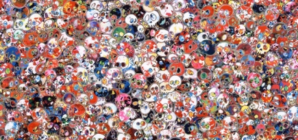 Канье Уэст показал тизер обложки нового альбома, созданный Такаси Мураками