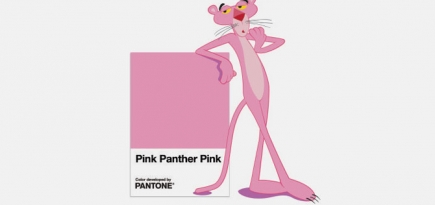 Pantone создал новый оттенок для Розовой пантеры