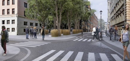 На Чистых прудах появится театральный квартал с пешеходной зоной