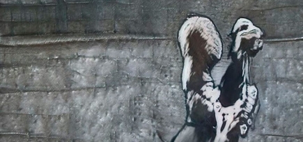 Искусственный интеллект нарисовал арт в стиле Бэнкси - получилось что-то страшное