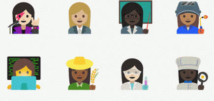 Unicode анонсировал новые эмодзи с женщинами разных профессий