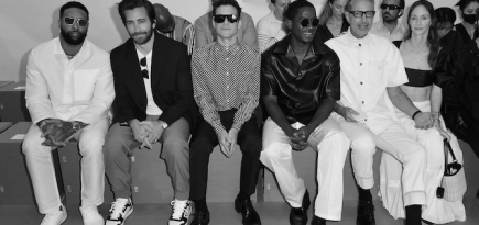 Джефф Голдблюм, Джейк Джилленхол и другие гости показа Prada в Милане