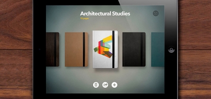 Приложение Book для iPad от Moleskinе