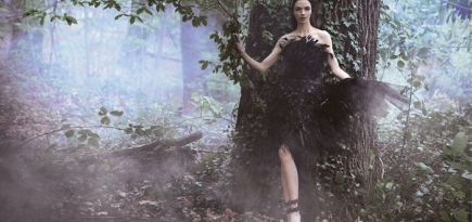 Рекламная кампания Alberta Ferretti, осень-зима 2014