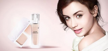 Лили Коллинз в новой рекламе Lancôme