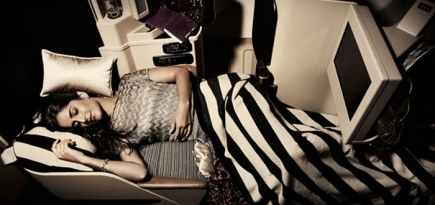 Сон мечты в кабинах первого класса Etihad Airways