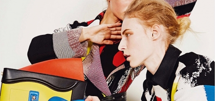 Новые кадры весенней рекламной кампании Céline