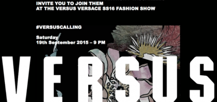 Прямая трансляция показа Versus Versace, весна-лето 2016