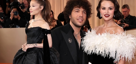 Селена Гомес в Chanel и Ариана Гранде в Vivienne Westwood: красная дорожка «Золотого глобуса — 2026»