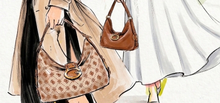 Для работающих мам и заядлых модников: что редакция BURO. носит в сумке Guess Camden