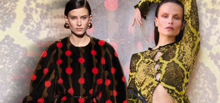 Горох, виши и питон: главные принты 2025-2026