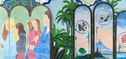 Право на приватность. У каких российских художников искать интерьерные ширмы