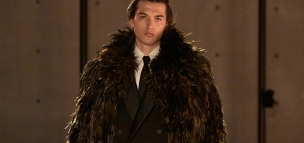 Saint Laurent, коллекция menswear осень-зима 2025