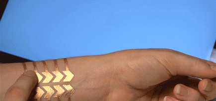 Временные татуировки для управления смартфоном