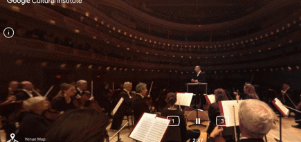 Все виртуально: Google зовет смотреть постановки Большого, Карнеги-холла и Берлинской филармонии