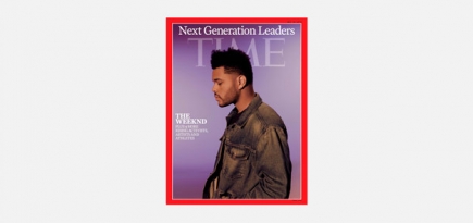 The Weeknd попал на обложку журнала Time