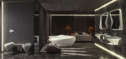 Ванная комната от студии Захи Хадид