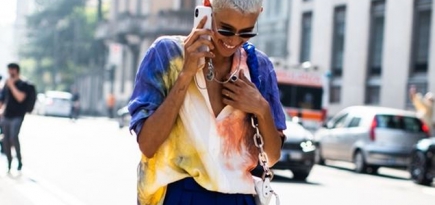 Тенденция стритстайла: вещи в технике tie-dye