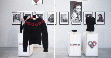 Кирстен Данст и Кристин Скотт Томас создали свитеры для благотворительного проекта Sonia Rykiel
