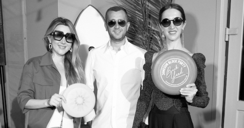 Матильда Шнурова, Борис Пиотровский и другие на открытии поп-ап-магазина Babochka в Репино