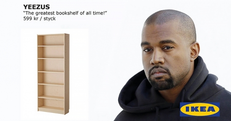Канье Уэст хочет выпустить мебель с IKEA