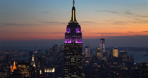 Эмпайр-стейт-билдинг окрасится в цвета современного искусства