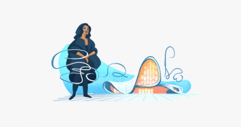 Google посвятили «дудл» Захе Хадид