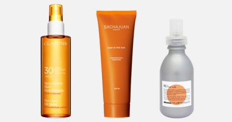 Спреи, молочко и другие средства для защиты волос от солнца