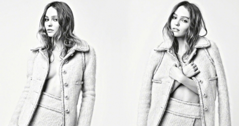 Кара Делевинь и Лили-Роуз Депп в новой рекламной кампании Chanel