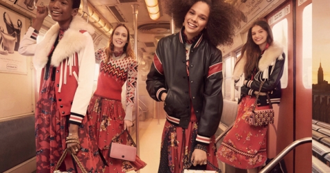 Coach снял рекламу в нью-йоркском метро