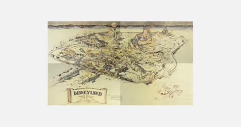 Карту Диснейленда продали за 708 тысяч долларов