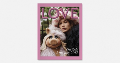 Журнал Love выйдет с Мисс Пигги на обложке