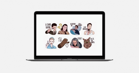 «ВКонтакте» выпустила стикеры по мотивам «Твин Пикс»