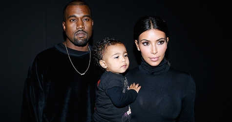 Ким и Канье запустили детскую линию одежды