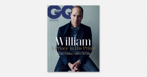 Принц Уильям появится на обложке британского GQ