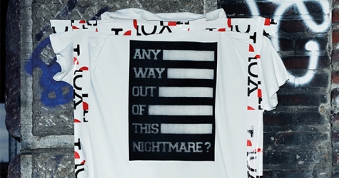 Вещи вместо граффити в новой рекламе Raf Simons