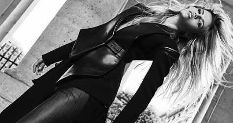 Наташа Поли и Лара Стоун в новой рекламе Balmain