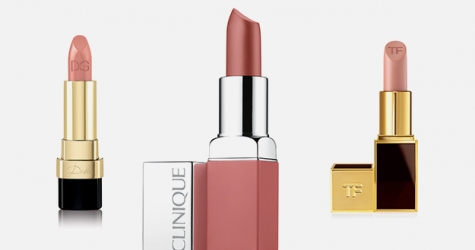 Плотные, полупрозрачные, с персиковым подтоном: нюдовые помады на лето