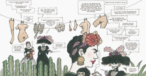 Вышло превью комикса-новеллы про Фриду Кало