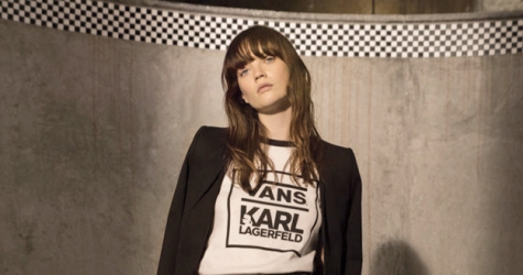 Карл Лагерфельд показал новую коллаборацию. Для скейтерского бренда Vans
