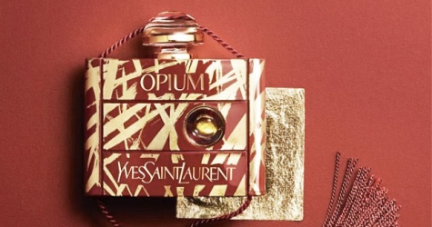 YSL выпустил 20 золотых флаконов Opium