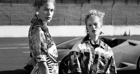 Эль Фаннинг, Даутцен Крез и Джоан Смоллс снялись в кампании Miu Miu