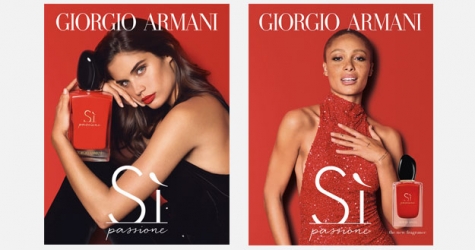 Адвоа Абоа и Сара Сампайо снялись в кампании Armani Si Passione