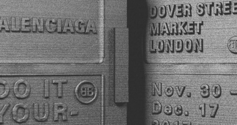 Balenciaga установит принтер для футболок в Лондоне