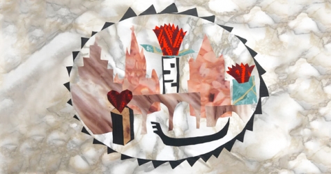 Ирина Корина рисует для Buro 24/7