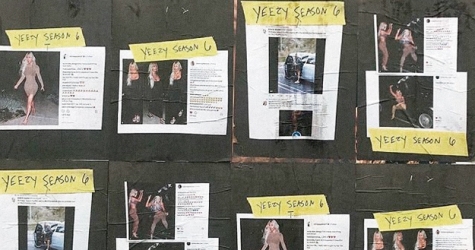 Скриншоты из инстаграма Ким Кардашьян расклеили на стенах в Майами