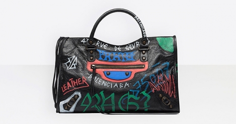 Balenciaga расписал багаж граффити и продает онлайн