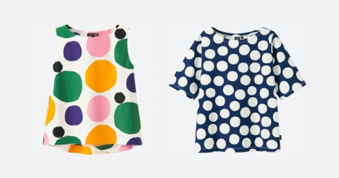 Платья Uniqlo x Marimekko будут стоить от 1 499 рублей