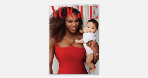 Серена Уильямс показала дочь на обложке Vogue